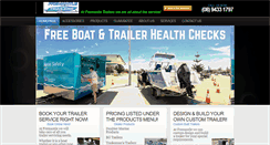 Desktop Screenshot of fremantletrailers.com.au